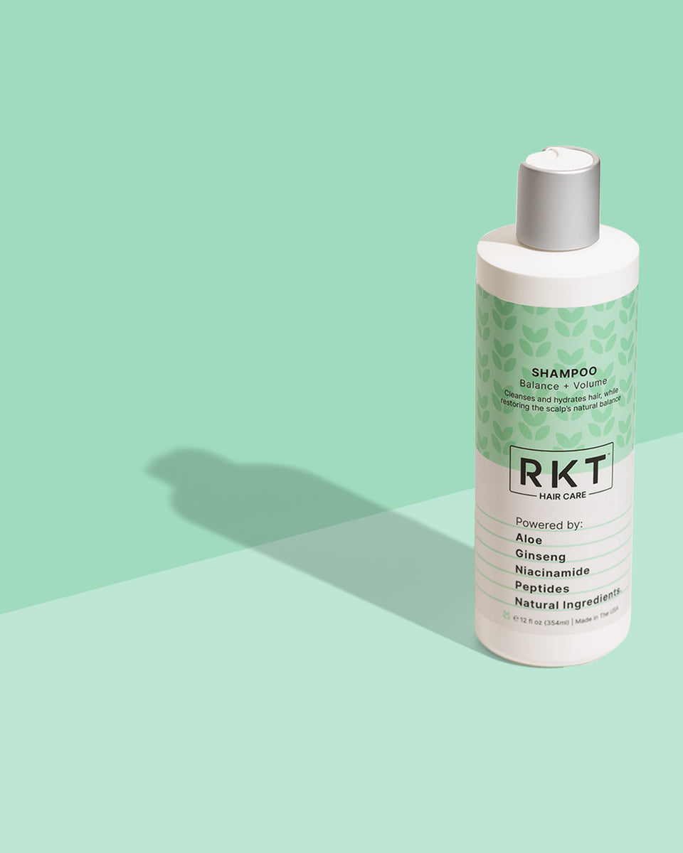 RKT Hair Care Shampoo Bottle